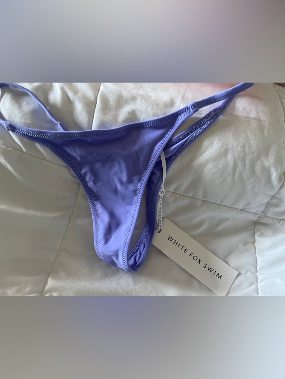 White Fox Boutique Lavender Purple Bikini Bottom